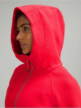 Lululemon Scuba Full Zip Hoodie - Carnation Red